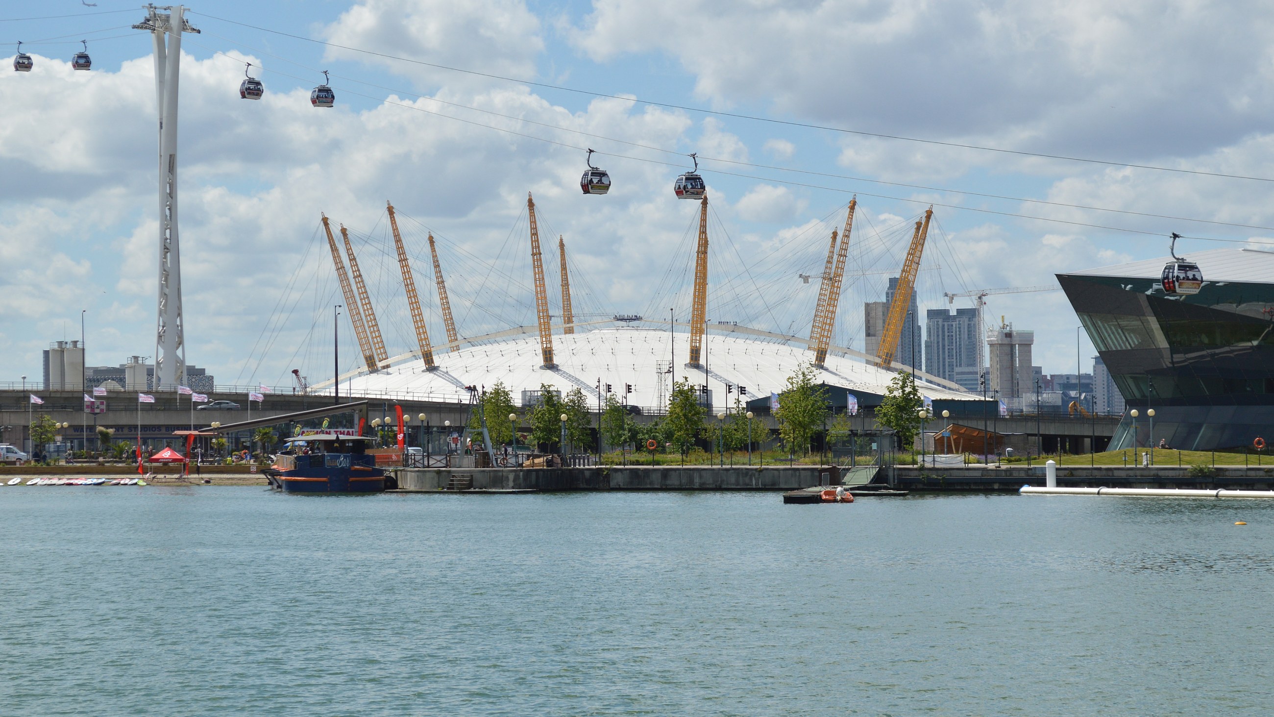 La cupola di The O2 a Greenwich, Londra
