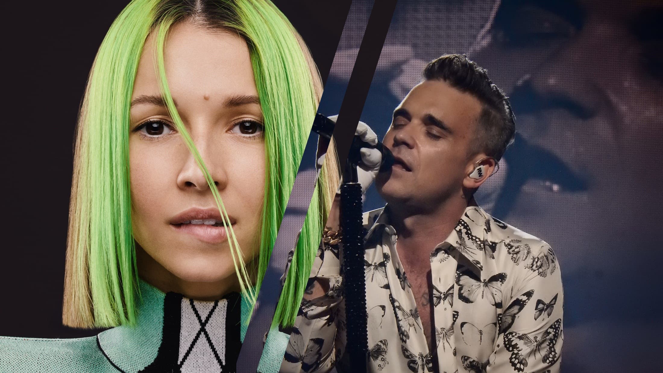 Miss Monique en Robbie Williams brengen hun sinds juli bewaarde track uit