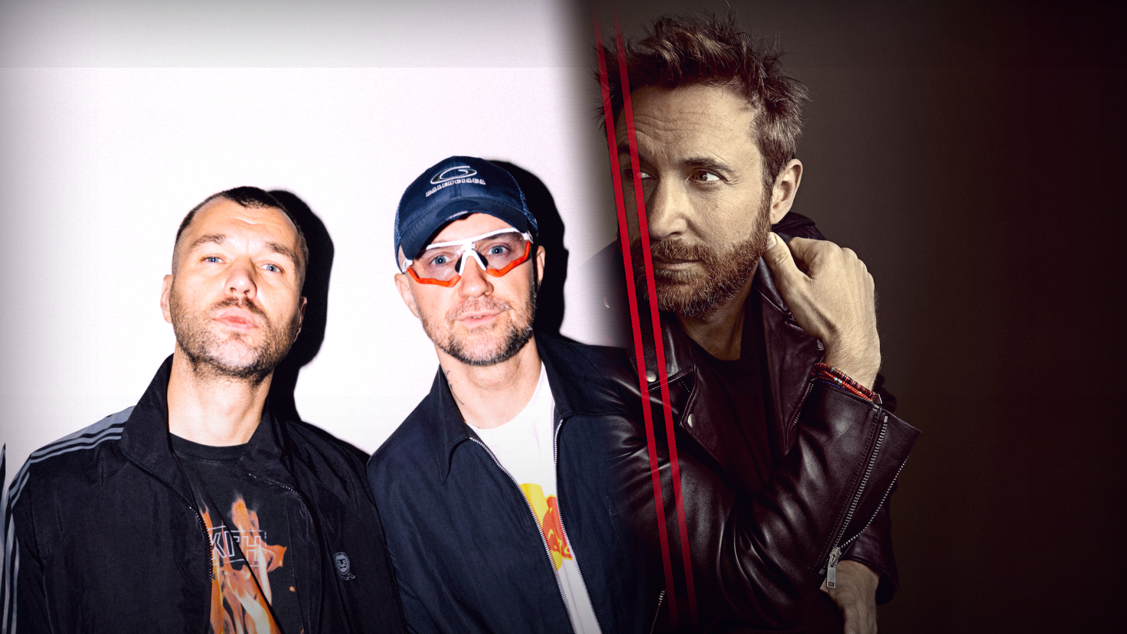ARTBAT and David Guetta — a collage of two press photos
