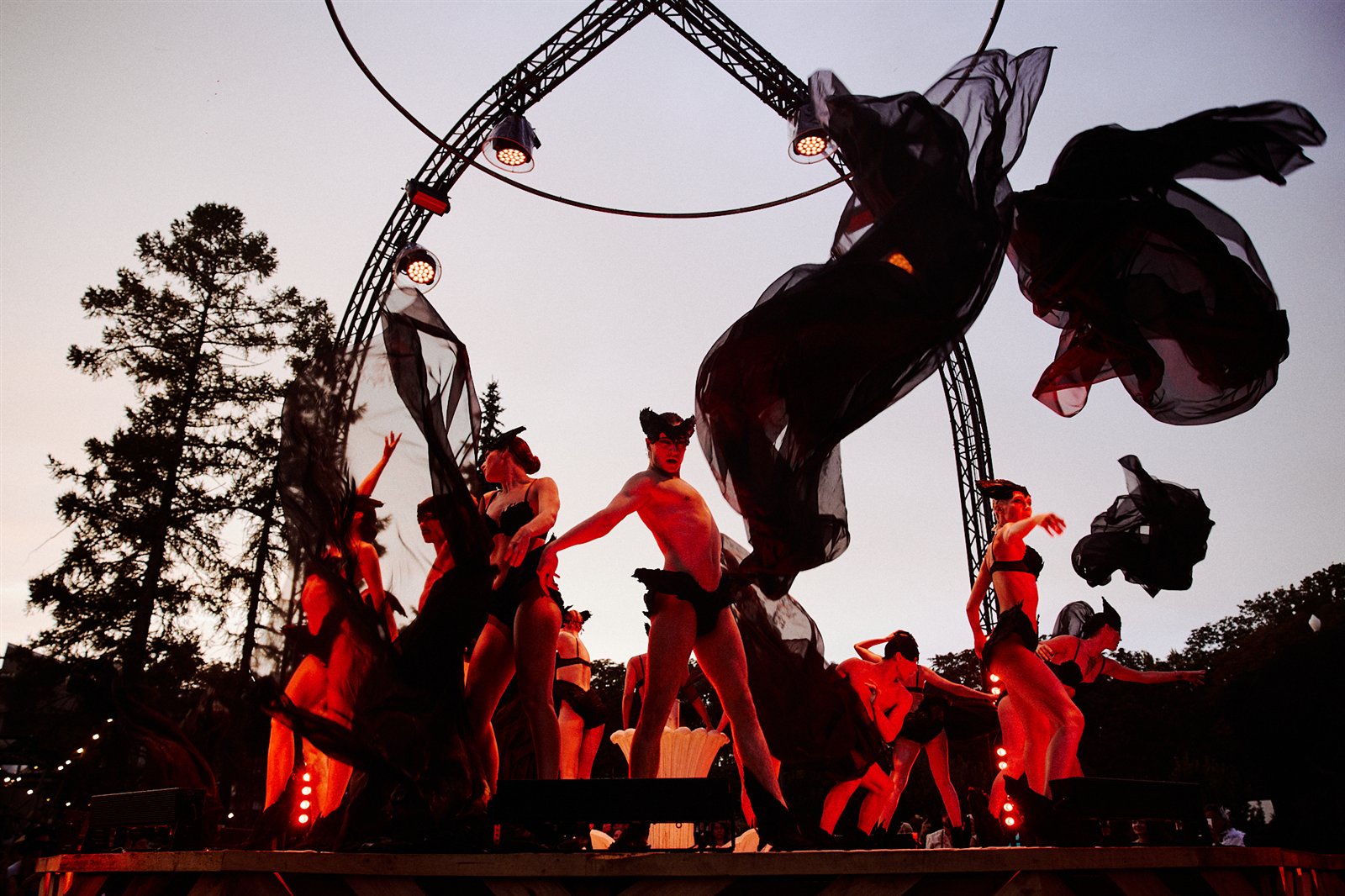 Występ Freedom Ballet na Vyrii